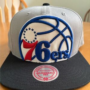 76ers Mitchell & Ness Snapback Hat